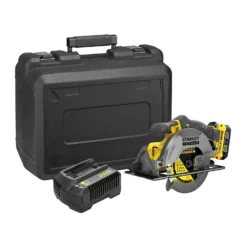 STANLEY FATMAX V20 18V Cordless Circular Saw With Kit Box (SFMCS500D1K-GB)