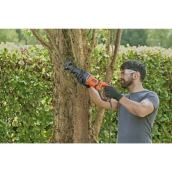 Black & Decker BLACK+DECKER 750W Corded Reciprocating Saw With Branch Holder And Blades (BES301-GB) 15 Black & Decker BLACK+DECKER 750W Corded Reciprocating Saw With Branch Holder And Blades (BES301-GB) -Silverlife Store 12838915 5884832955606369