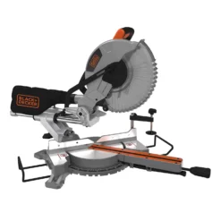 Black & Decker BLACK+DECKER 254MM 2100W Corded Sliding Compound Mitre Saw (BES710-GB) -Silverlife Store 12838917 1054832953143360