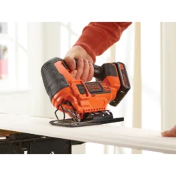Black & Decker BLACK+DECKER 18V Cordless Jigsaw With Blades (BDCJS18C13-GB) 13 Black & Decker BLACK+DECKER 18V Cordless Jigsaw With Blades (BDCJS18C13-GB) -Silverlife Store 12839067 5294866673816002