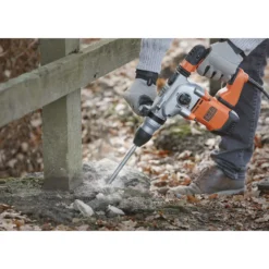 Black & Decker BLACK+DECKER 1250W Corded SDS Plus Hammer Drill With Kit Box (BEHS03K-GB) -Silverlife Store 12839069 4144852073400552