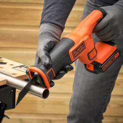 Black & Decker BLACK+DECKER 18V Cordless Reciprocating Saw With Blade (BDCR18C1-GB) -Silverlife Store 12839074 2174866647556108