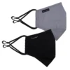 Dreambaby Reusable Black/Grey Face Masks (Adult) - 2 Pack -Silverlife Store 12839239 1304831940409402