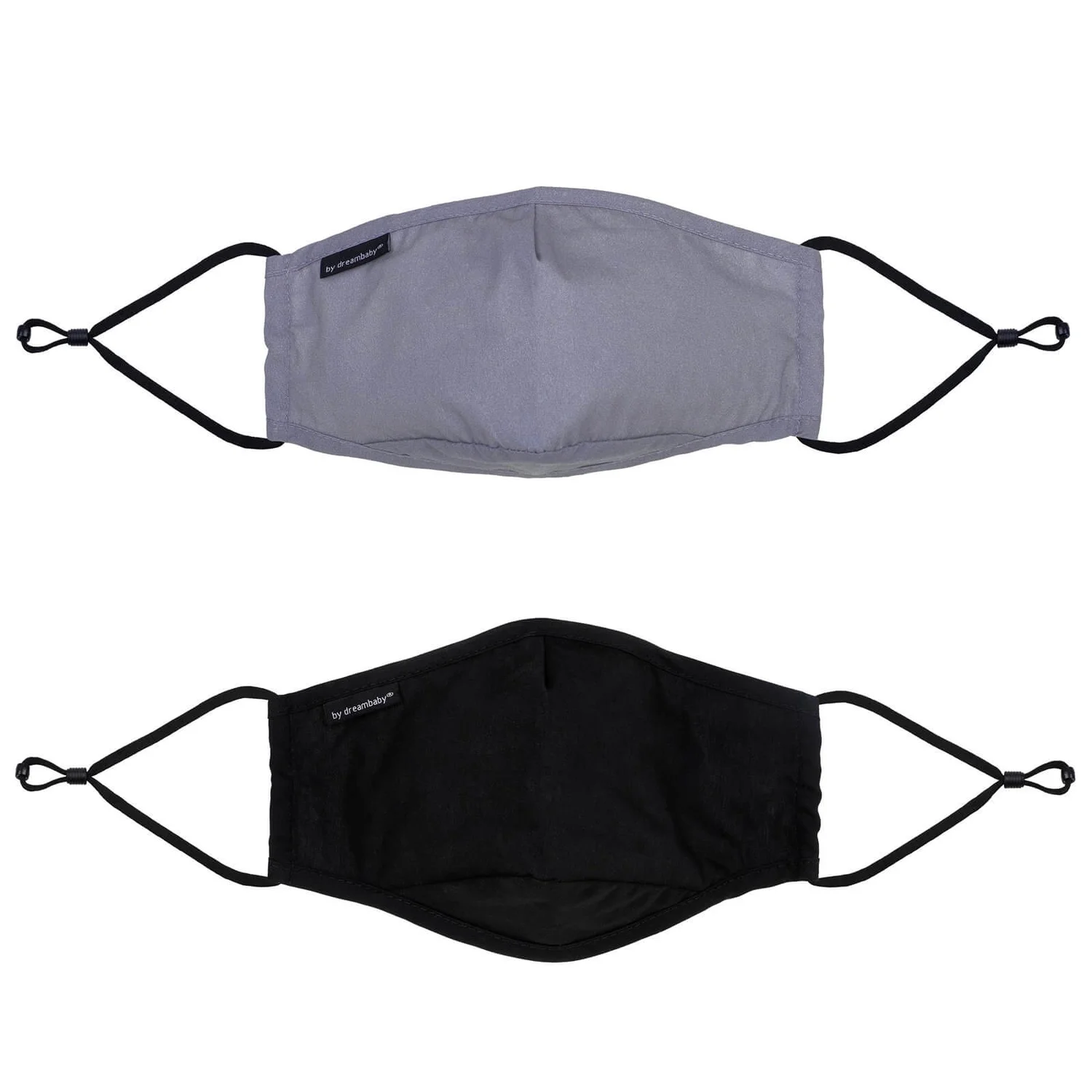 Dreambaby Reusable Black/Grey Face Masks (Adult) - 2 Pack 6 Dreambaby Reusable Black/Grey Face Masks (Adult) - 2 Pack - Image 4
