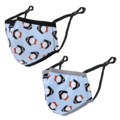 Dreambaby Reusable Penguin Face Masks (Child) - 2 Pack -Silverlife Store 12839241 5524833171998997