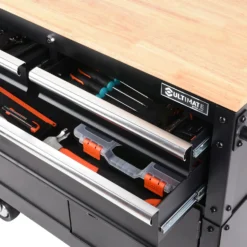 36 Mobile Workbench With Tool Storage -Silverlife Store 12840868 5504915589228466