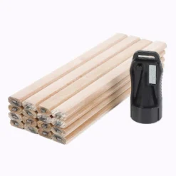 Sovereign 16 Piece Carpenters Pencils And Sharpener Set