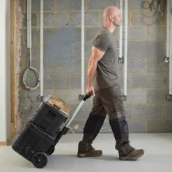 Stanley Fatmax Pro-Stack Mobile Tool Storage Box -Silverlife Store 12888183 1964851312685902