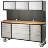 Ultimate Storage 72in Garage Workstation Tool Trolley -Silverlife Store 12888747 1834848448040772