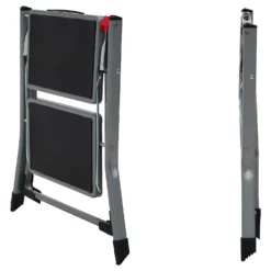 Rhino Compact Step Stool - 2 Tread -Silverlife Store 12889760 1824860593546913