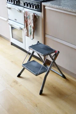 Rhino Compact Step Stool - 2 Tread -Silverlife Store 12889760 1824880096674740