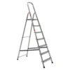 Rhino Lightweight Aluminium Step Ladder - 7 Tread -Silverlife Store 12889765 1184860593407374