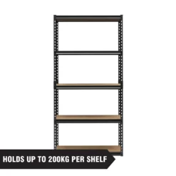 Handy 5 MDF Shelf Storage Unit 200kg - 900 X 1830 X 400mm -Silverlife Store 12889880 5764960142249907