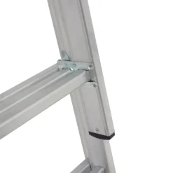 Rhino 3 Section 27 Rung Extension Ladder - 5.65m -Silverlife Store 12889949 1624860598481934
