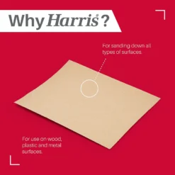 Harris Seriously Good Fine Grade Sandpaper -Silverlife Store 12891658 1385045983346979