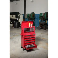 Hilka Heavy Duty 14 Drawer Combination Tool Storage Unit With Ball Bearing Slides -Silverlife Store 12892527 1234864755305547