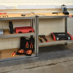 Hilka 175kg 5 Tier Boltless Shelving System -Silverlife Store 12892528 1394864755814728