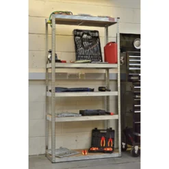 Hilka 175kg 5 Tier Boltless Shelving System -Silverlife Store 12892528 1414864755789615