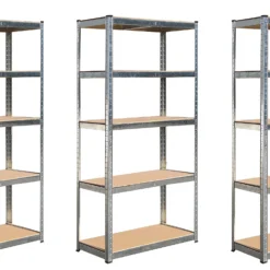 Hilka 175kg 5 Tier Boltless Shelving System -Silverlife Store 12892528 2014864755835554
