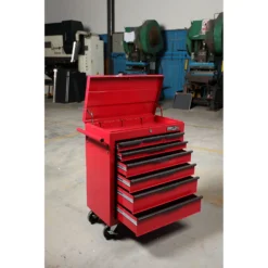 Hilka Heavy Duty 8 Drawer Tool Storage Trolley With Lid Storage And Ball Bearing Slides -Silverlife Store 12892530 1744864755485421