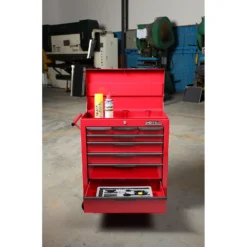 Hilka Heavy Duty 8 Drawer Tool Storage Trolley With Lid Storage And Ball Bearing Slides -Silverlife Store 12892530 1874864755603972