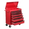 Hilka Heavy Duty 8 Drawer Tool Storage Trolley With Lid Storage And Ball Bearing Slides -Silverlife Store 12892530 7214864755396522