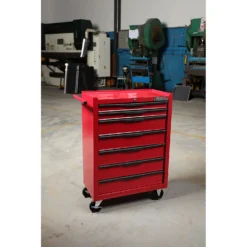 Hilka Heavy Duty 7 Drawer Tool Storage Trolley With Ball Bearing Slides -Silverlife Store 12892531 1324864779997335