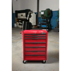 Hilka Heavy Duty 7 Drawer Tool Storage Trolley With Ball Bearing Slides -Silverlife Store 12892531 1764864780026819