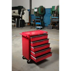 Hilka Heavy Duty 5 Drawer Tool Storage Trolley With Ball Bearing Slides 11 Hilka Heavy Duty 5 Drawer Tool Storage Trolley With Ball Bearing Slides -Silverlife Store 12892532 1934864755481833