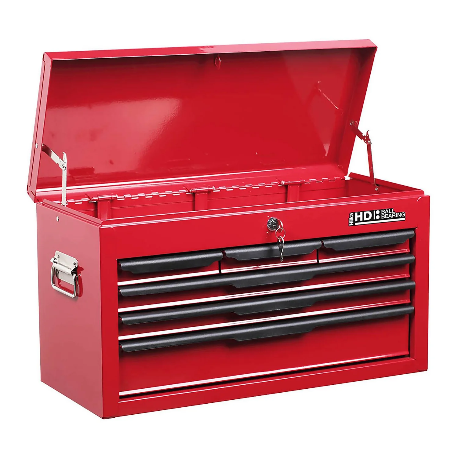 Hilka Heavy Duty 6 Drawer Tool Storage Chest With Ball Bearing Slides 4 Hilka Heavy Duty 6 Drawer Tool Storage Chest With Ball Bearing Slides - Image 2