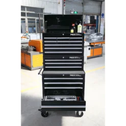 Hilka Professional 17 Drawer Tool Storage Chest Combination Set -Silverlife Store 12892536 3424864756167903