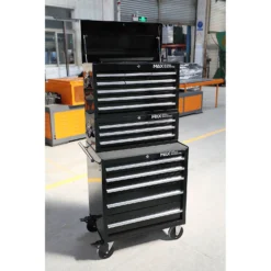 Hilka Professional 17 Drawer Tool Storage Chest Combination Set -Silverlife Store 12892536 8644864756145193