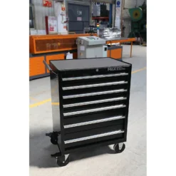 Hilka Professional 7 Drawer Tool Storage Rollaway Cabinet -Silverlife Store 12892537 4014864781964375