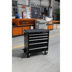 Hilka Professional 5 Drawer Tool Storage Rollaway Cabinet -Silverlife Store 12892544 4764864756003338