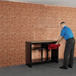 Hilka Heavy Duty 2 Drawer Work Bench -Silverlife Store 12892556 1874864759277592