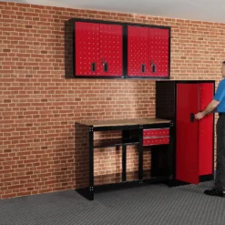 Hilka 4 Piece Garage Storage Solution 7 Hilka 4 Piece Garage Storage Solution -Silverlife Store 12892564 4284867928081160