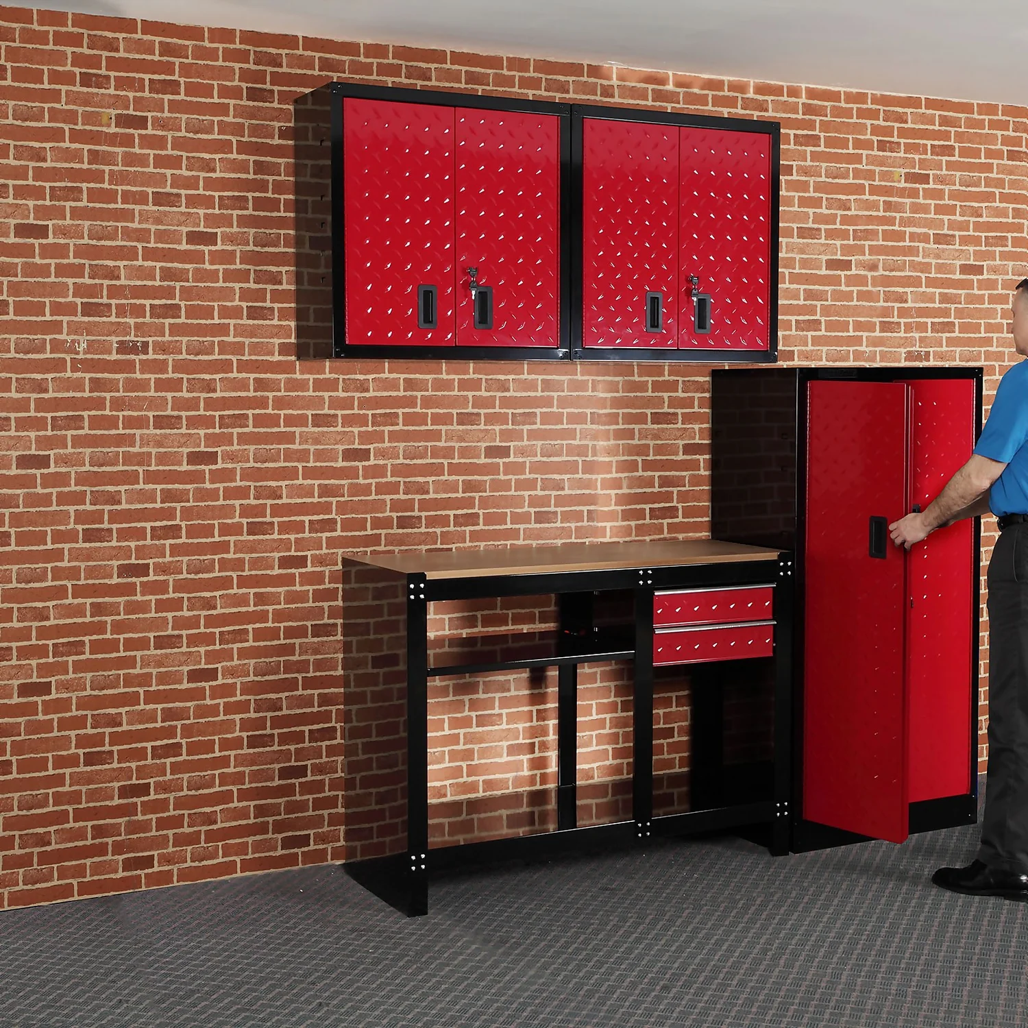 Hilka 4 Piece Garage Storage Solution 5 Hilka 4 Piece Garage Storage Solution - Image 3