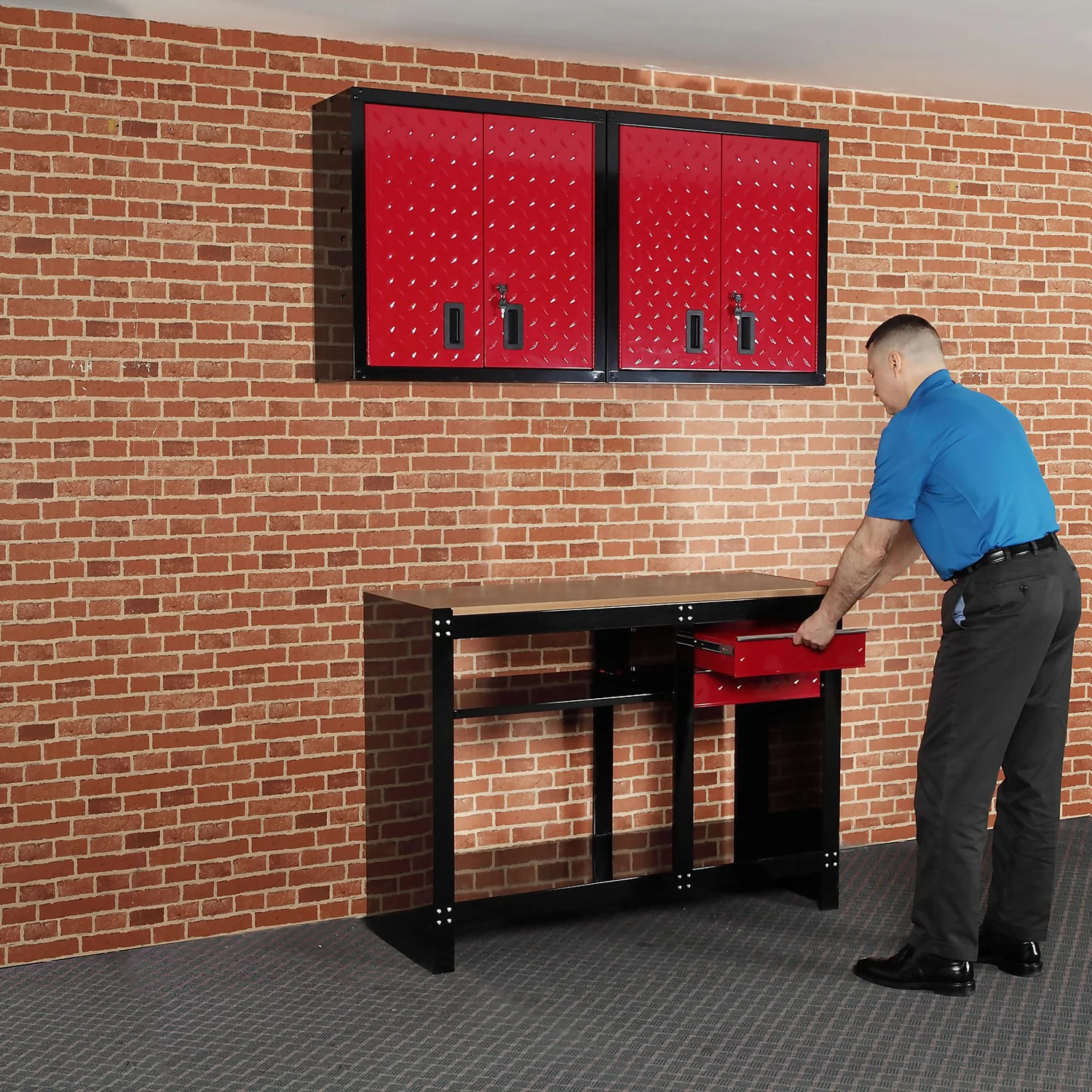 Hilka 3 Piece Garage Storage Solution 5 Hilka 3 Piece Garage Storage Solution - Image 3