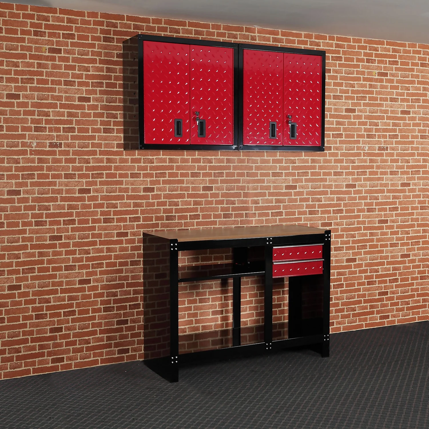 Hilka 3 Piece Garage Storage Solution 4 Hilka 3 Piece Garage Storage Solution - Image 2