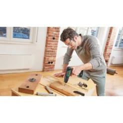 Bosch Universal Impact 18V Combi Drill With 1 X 1.5Ah Battery -Silverlife Store 12940358 7924874676802107