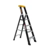 Rhino Fiberglass Platform Step Ladder - 4 Tread -Silverlife Store 12940814 9354917456059811