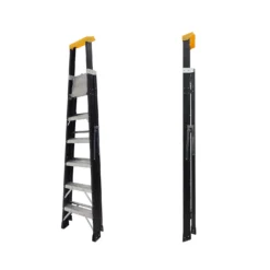 Rhino Fiberglass Platform Step Ladder - 6 Tread -Silverlife Store 12940822 1474917456184119