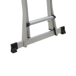 Rhino Multi-Purpose Telescopic Combination Ladder - 4x3 -Silverlife Store 12940825 4734917459075822