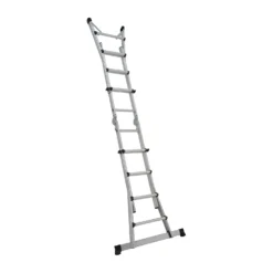 Rhino Multi-Purpose Telescopic Combination Ladder - 4x4 -Silverlife Store 12940831 8184917458639556
