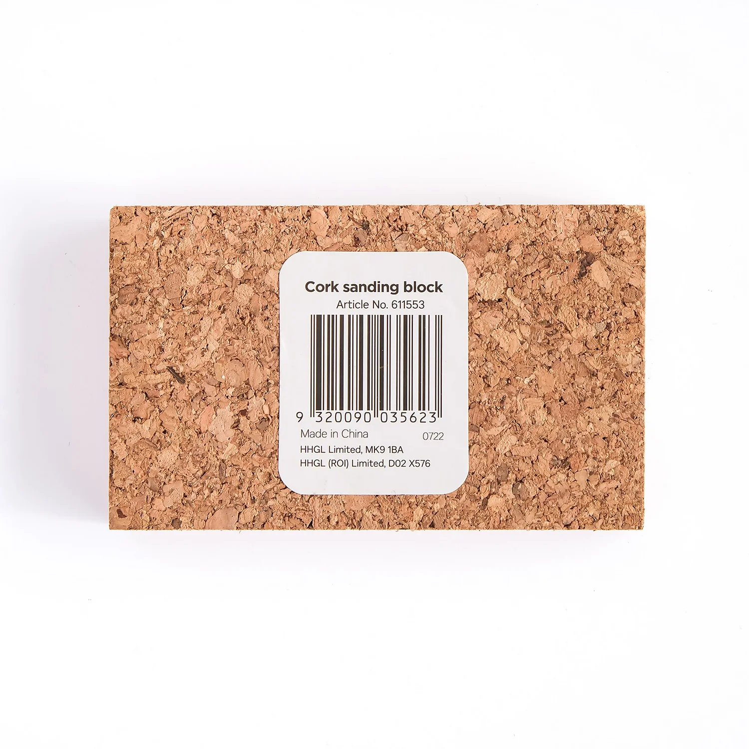 Homebuild Cork Sanding Block 3 Homebuild Cork Sanding Block