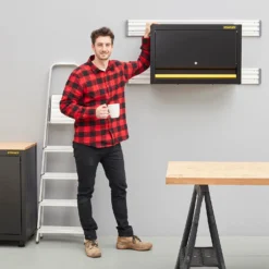 STANLEY 1-Door Foldable Wall Storage Cabinet (STST97599-1) -Silverlife Store 13034648 1514864769650185