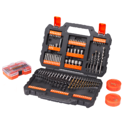 Silverlife Store 44 Black & Decker Black And Decker 254 Piece Drill And Screwdriver Accessory Set