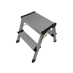 Rhino 2 Step Double Side Aluminium Ladder -Silverlife Store 13196304 1854922606444385