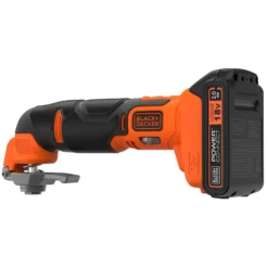 Black & Decker BLACK+DECKER 18V Cordless Oscillating Multi Tool With 20 Accessories (BDCOS18D1K-GB)