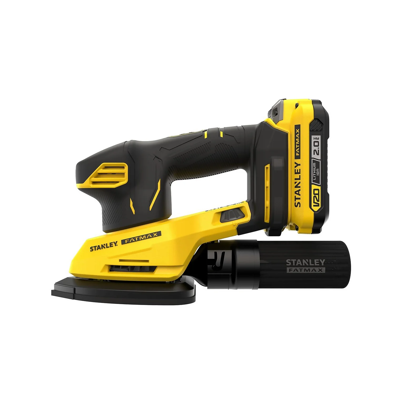 STANLEY FATMAX V20 18V Cordless Detail Sander (SFMCW221D1S-GB) 4 STANLEY FATMAX V20 18V Cordless Detail Sander (SFMCW221D1S-GB) - Image 2